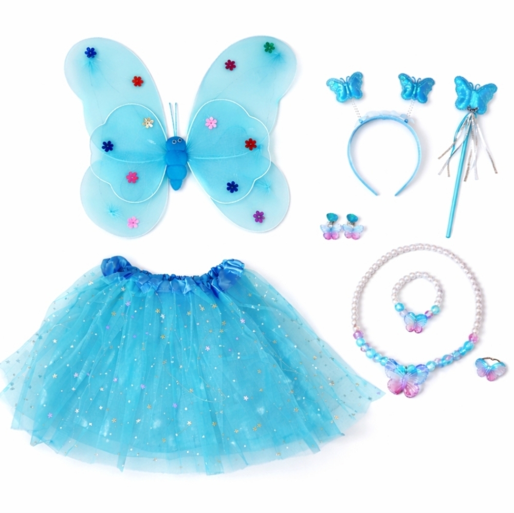 NOT FOR SALE Light Up Blue Fairy Dress-Up Set for Kids